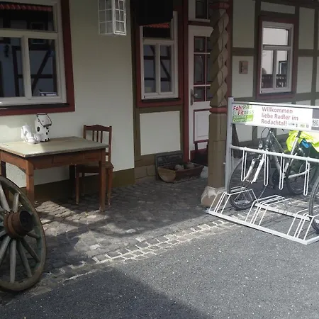 Cafe Im Hof- 게스트하우스 Streufdorf