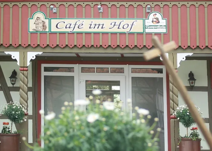 招待所 Cafe Im Hof- Streufdorf
